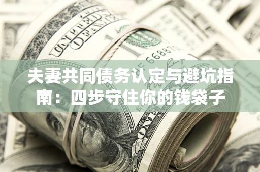 北京夫妻共同债务认定与避坑指南：四步守住你的钱袋子